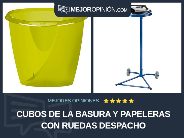 Cubos de la basura y papeleras Con ruedas Despacho