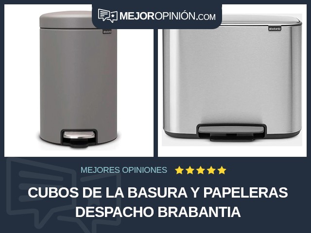 Cubos de la basura y papeleras Despacho Brabantia