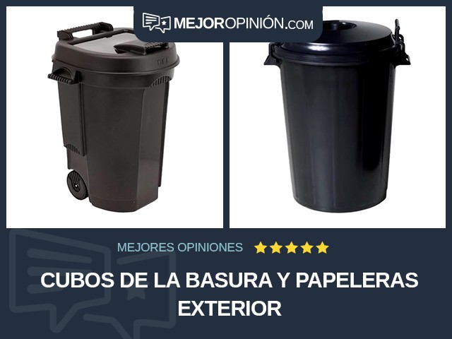 Cubos de la basura y papeleras Exterior