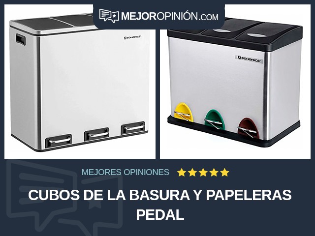 Cubos de la basura y papeleras Pedal