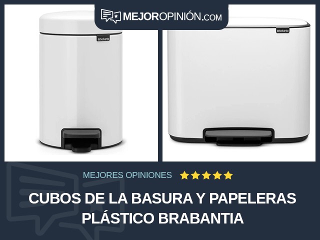 Cubos de la basura y papeleras Plástico Brabantia