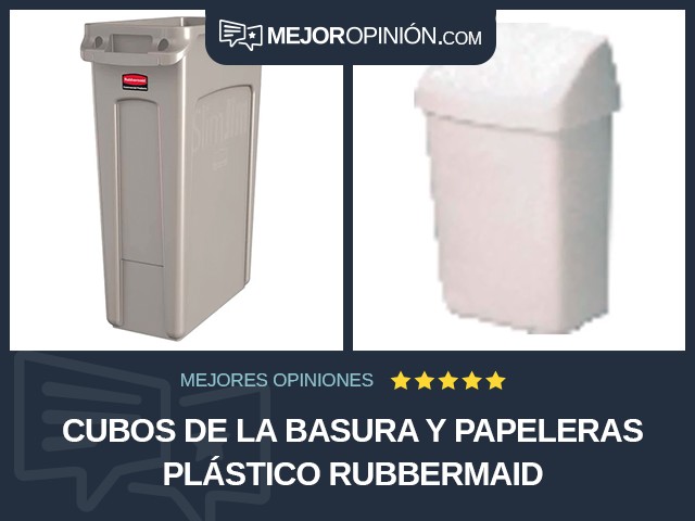 Cubos de la basura y papeleras Plástico Rubbermaid