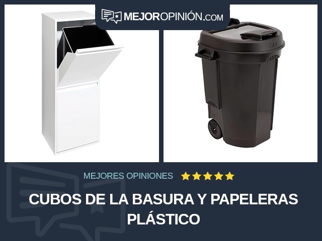 Cubos de la basura y papeleras Plástico