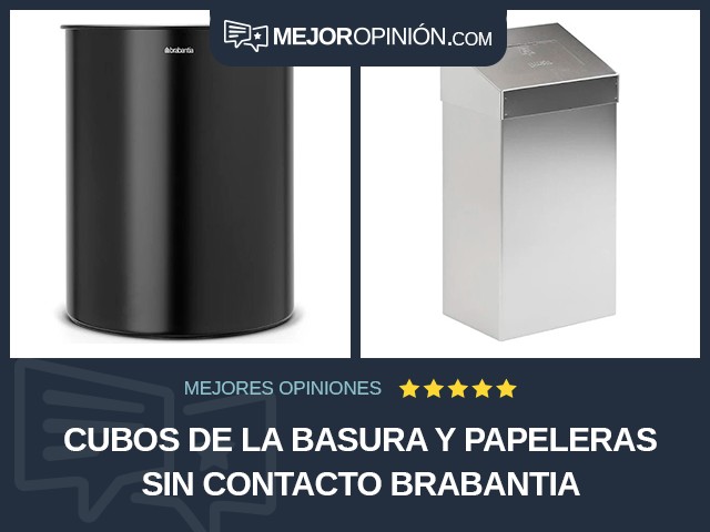 Cubos de la basura y papeleras Sin contacto Brabantia