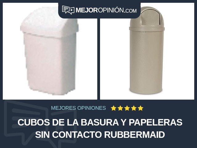 Cubos de la basura y papeleras Sin contacto Rubbermaid