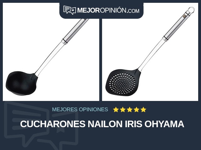 Cucharones Nailon IRIS Ohyama