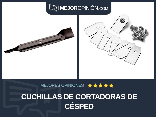 Cuchillas de cortadoras de césped