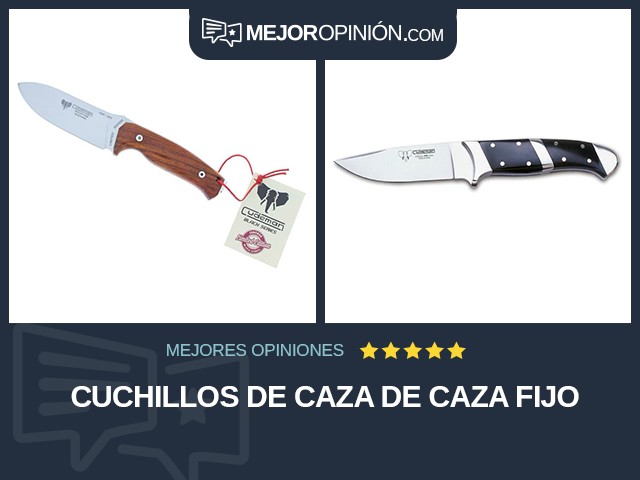 Cuchillos de caza De caza Fijo