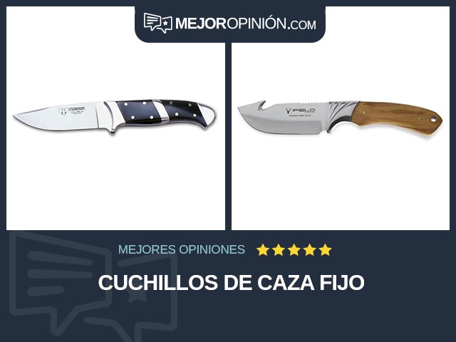 Cuchillos de caza Fijo