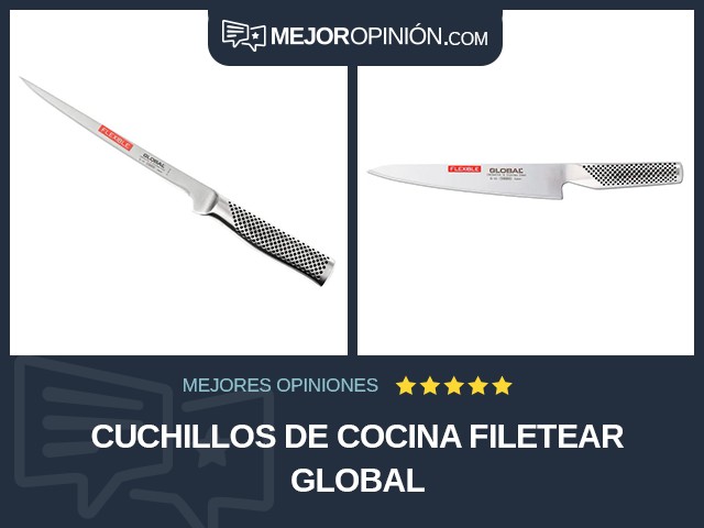 Cuchillos de cocina Filetear Global