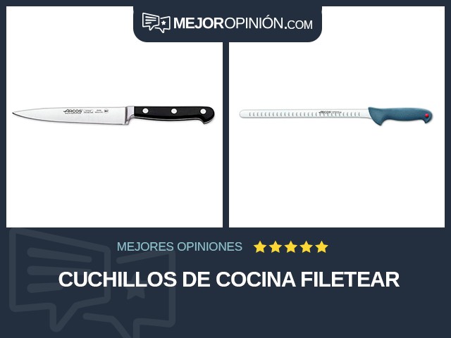 Cuchillos de cocina Filetear