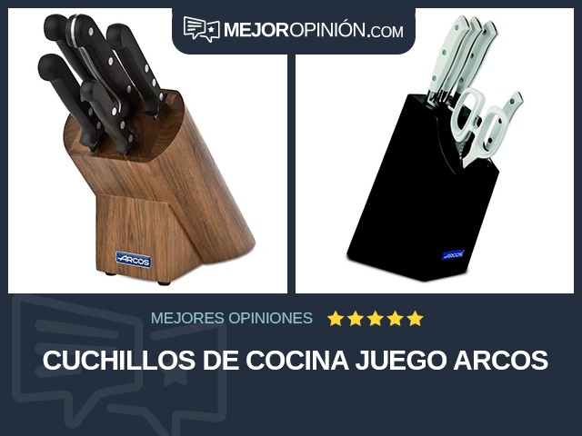 Cuchillos de cocina Juego Arcos