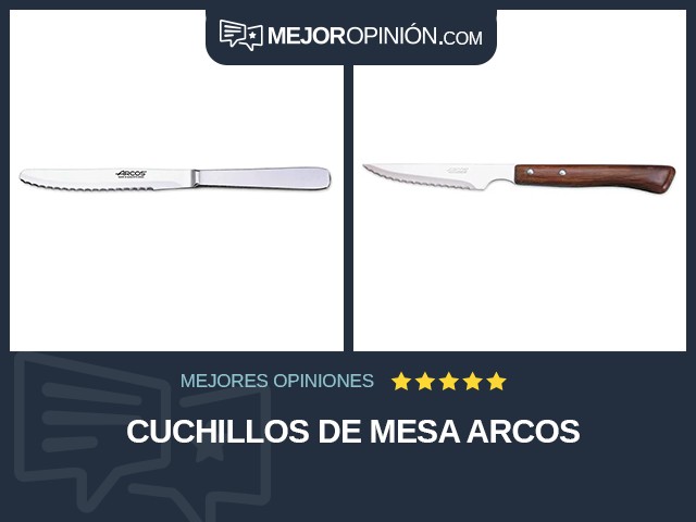 Cuchillos de mesa Arcos