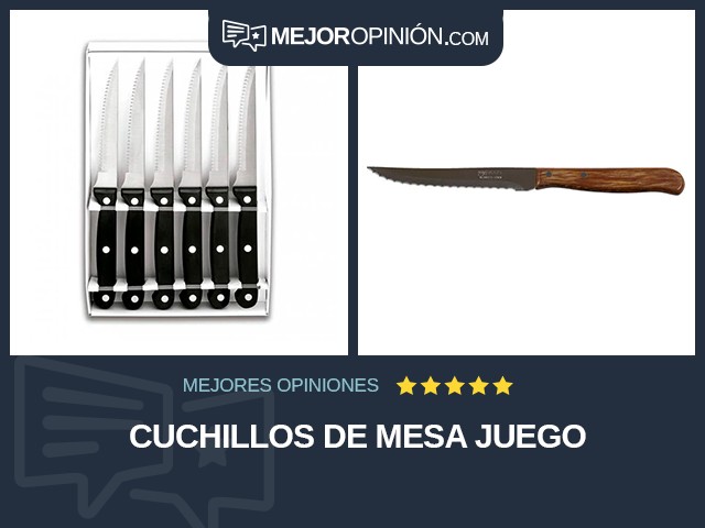 Cuchillos de mesa Juego