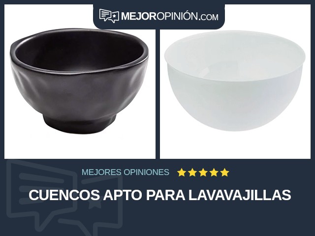 Cuencos Apto para lavavajillas