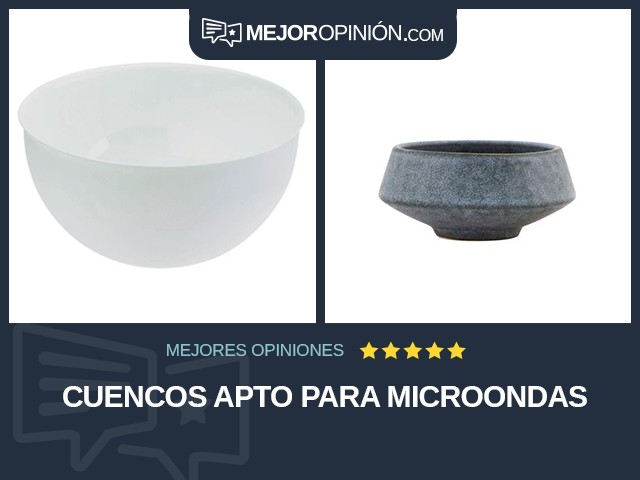 Cuencos Apto para microondas