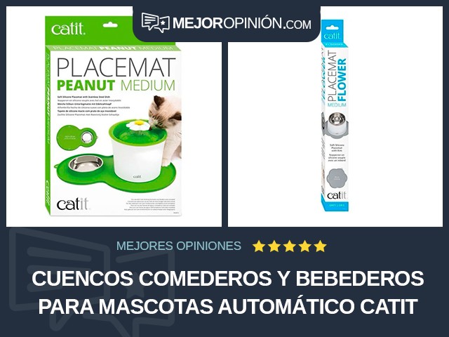 Cuencos comederos y bebederos para mascotas Automático Catit