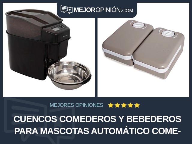 Cuencos comederos y bebederos para mascotas Automático Comedero