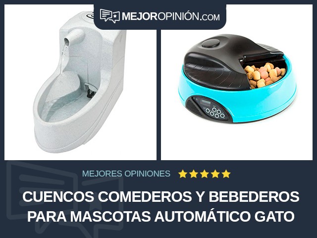 Cuencos comederos y bebederos para mascotas Automático Gato