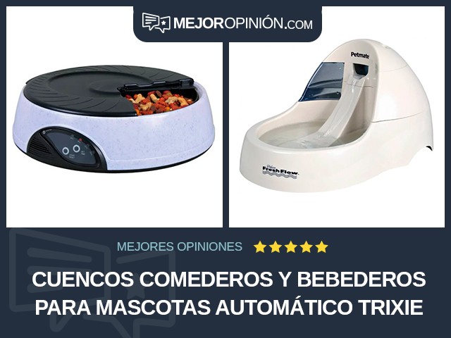 Cuencos comederos y bebederos para mascotas Automático TRIXIE