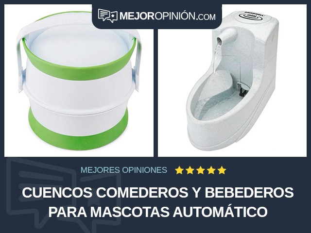 Cuencos comederos y bebederos para mascotas Automático