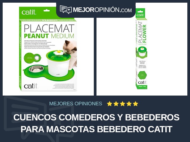 Cuencos comederos y bebederos para mascotas Bebedero Catit