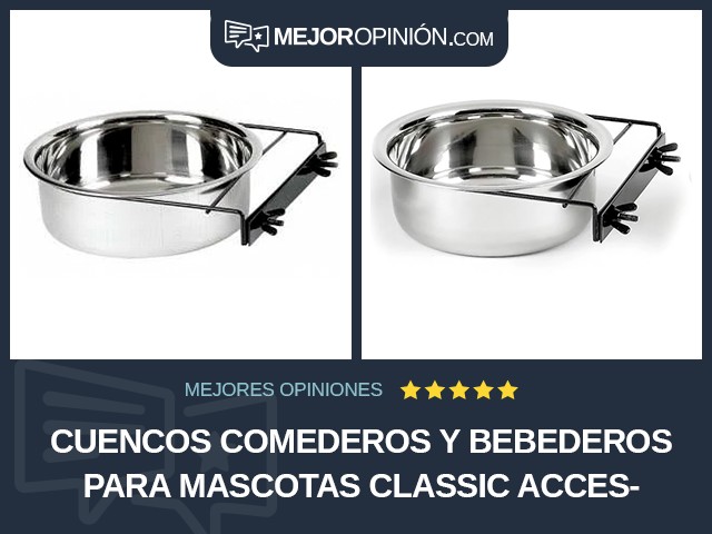 Cuencos comederos y bebederos para mascotas Classic Accessories Elevado