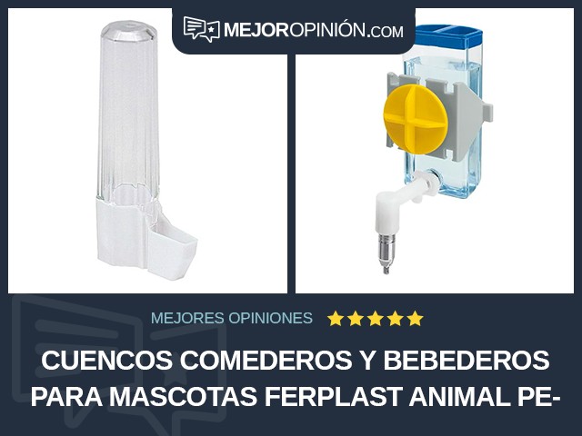 Cuencos comederos y bebederos para mascotas Ferplast Animal pequeño