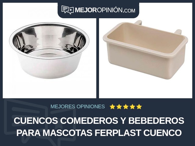 Cuencos comederos y bebederos para mascotas Ferplast Cuenco