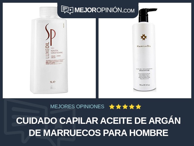 Cuidado capilar Aceite de argán de Marruecos Para hombre