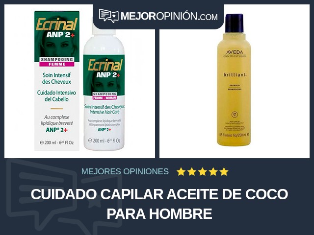 Cuidado capilar Aceite de coco Para hombre