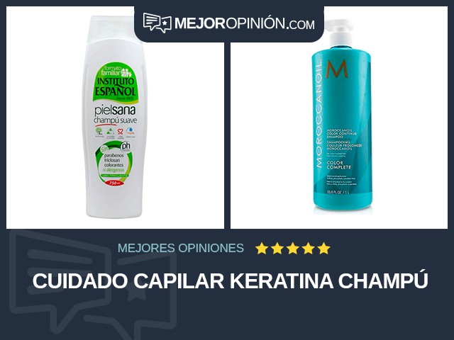 Cuidado capilar Keratina Champú