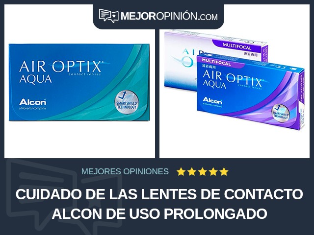 Cuidado de las lentes de contacto Alcon De uso prolongado