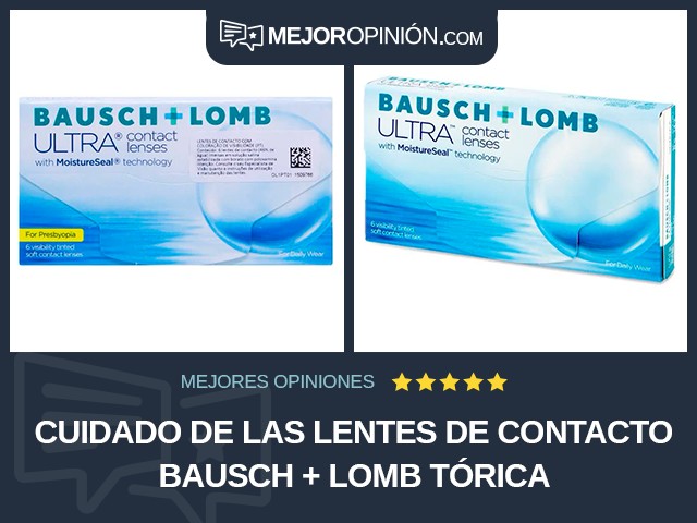 Cuidado de las lentes de contacto Bausch + Lomb Tórica