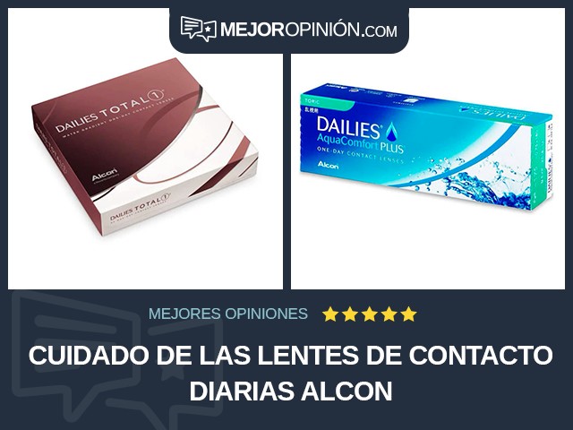 Cuidado de las lentes de contacto Diarias Alcon