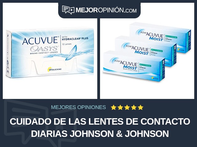 Cuidado de las lentes de contacto Diarias Johnson & Johnson