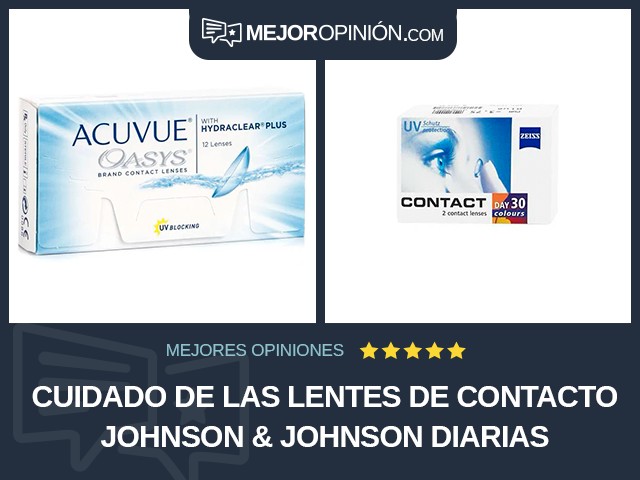 Cuidado de las lentes de contacto Johnson & Johnson Diarias