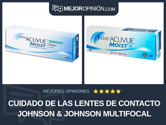 Cuidado de las lentes de contacto Johnson & Johnson Multifocal
