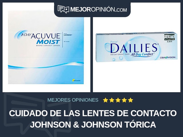 Cuidado de las lentes de contacto Johnson & Johnson Tórica