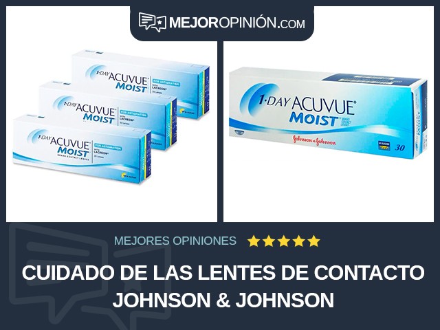 Cuidado de las lentes de contacto Johnson & Johnson