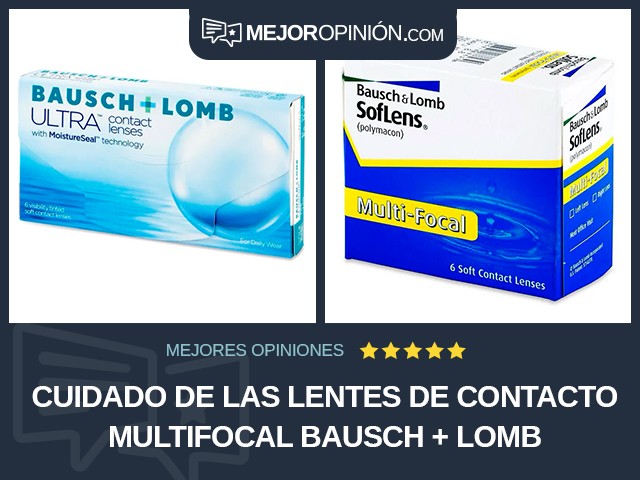 Cuidado de las lentes de contacto Multifocal Bausch + Lomb