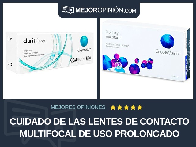 Cuidado de las lentes de contacto Multifocal De uso prolongado