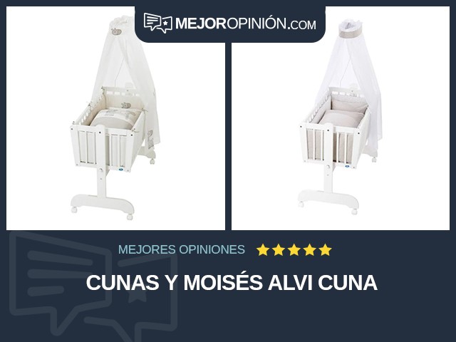 Cunas y moisés Alvi Cuna