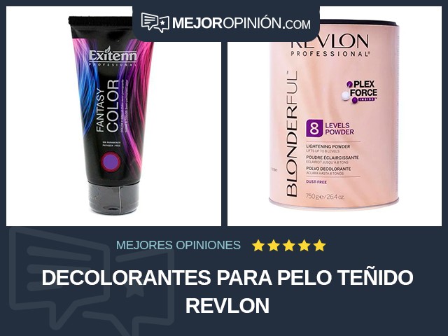 Decolorantes para pelo teñido Revlon