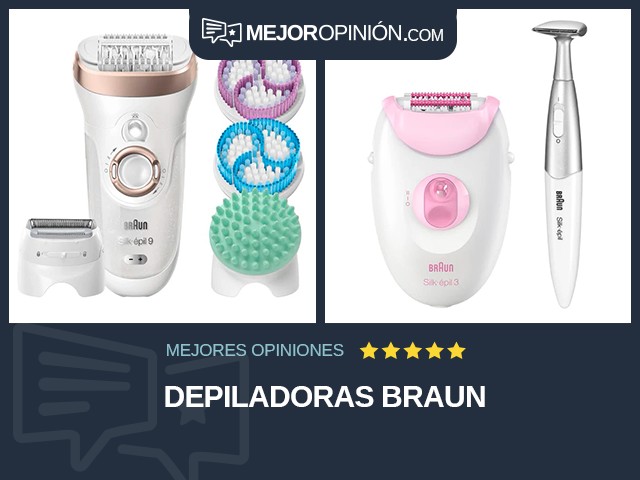 Depiladoras Braun