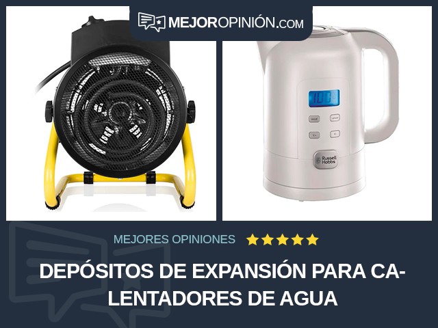 Depósitos de expansión para calentadores de agua