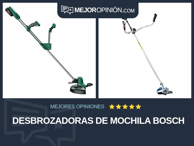 Desbrozadoras De mochila Bosch