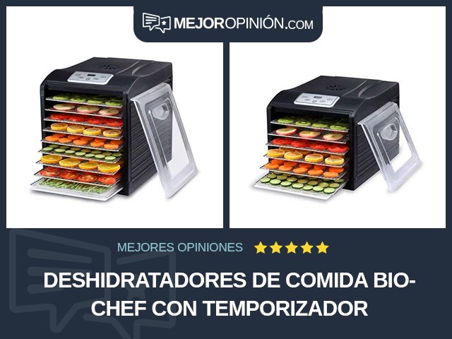 Deshidratadores de comida BioChef Con temporizador