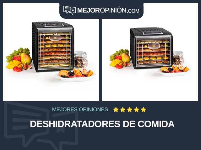 Deshidratadores de comida