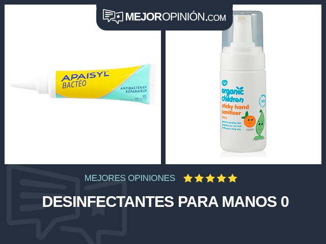 Desinfectantes para manos 0